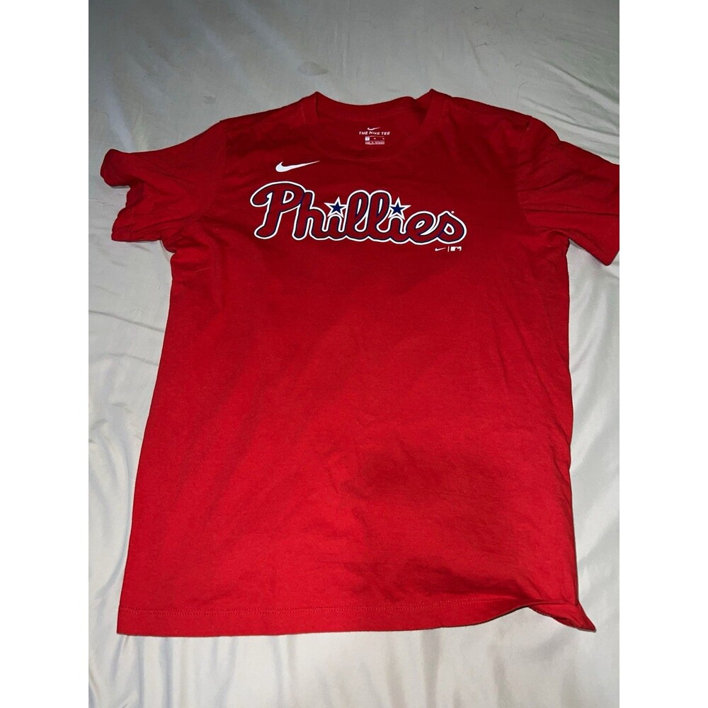 Nike Philadelphia Phillies Andrew McCutchen #22 Red Shirt Size M MLB